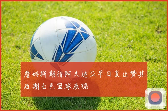 詹姆斯期待阿夫迪亚早日复出赞其近期出色篮球表现
